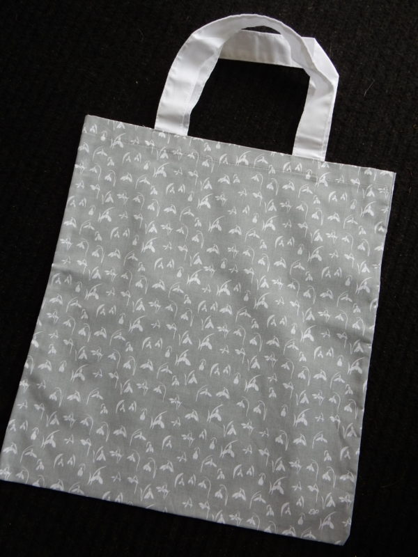 Tasche 'Galanthus' grau – Bild 2
