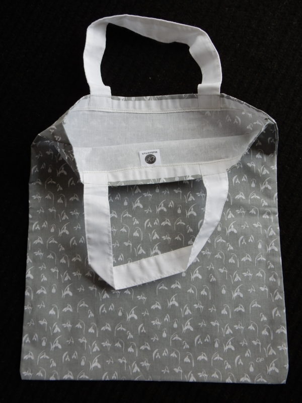 Tasche 'Galanthus' grau – Bild 4